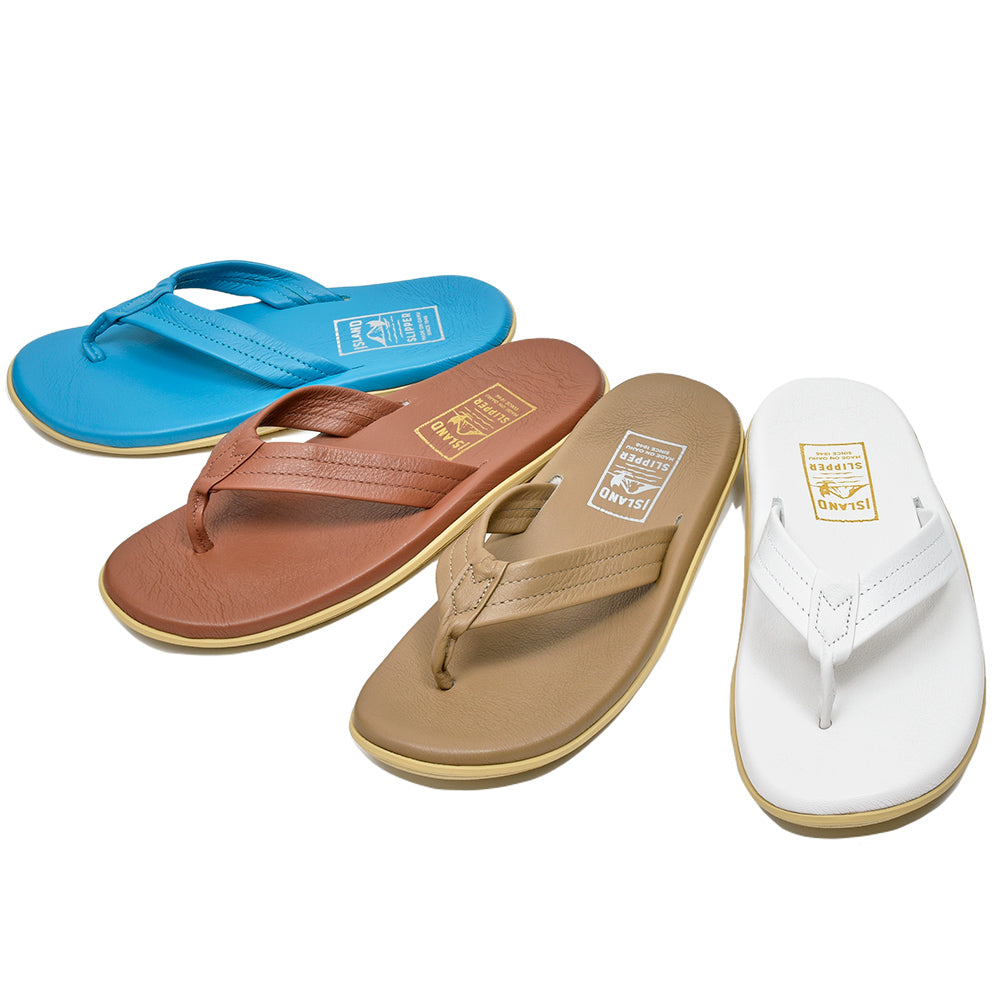 ISLAND SLIPPER アイランドスリッパ PT202 スムースレザー トング レザーサンダル