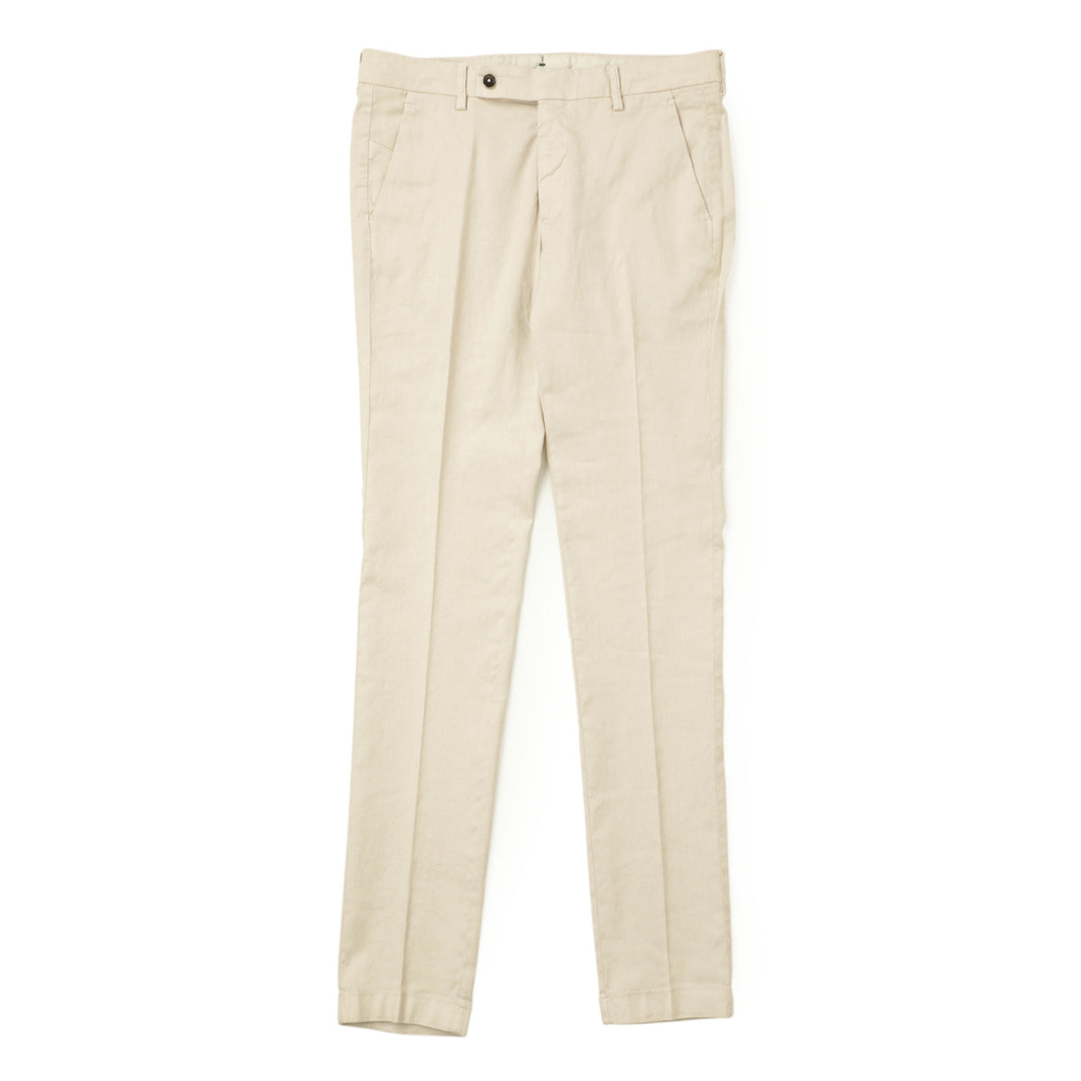 BERWICH ベルウィッチ JMORELLO GD モレロ パンツ テーパード ノープリーツ リネン コットン ストレッチ OL0621X LATTE ベージュ