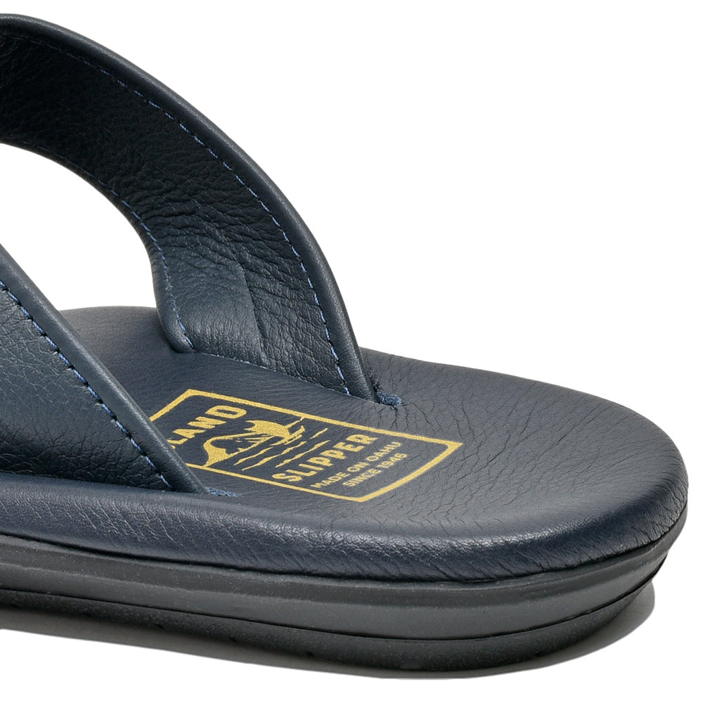 ISLAND SLIPPER アイランドスリッパ PB223 フルグレインレザー ブラックソール クロス レザーサンダル