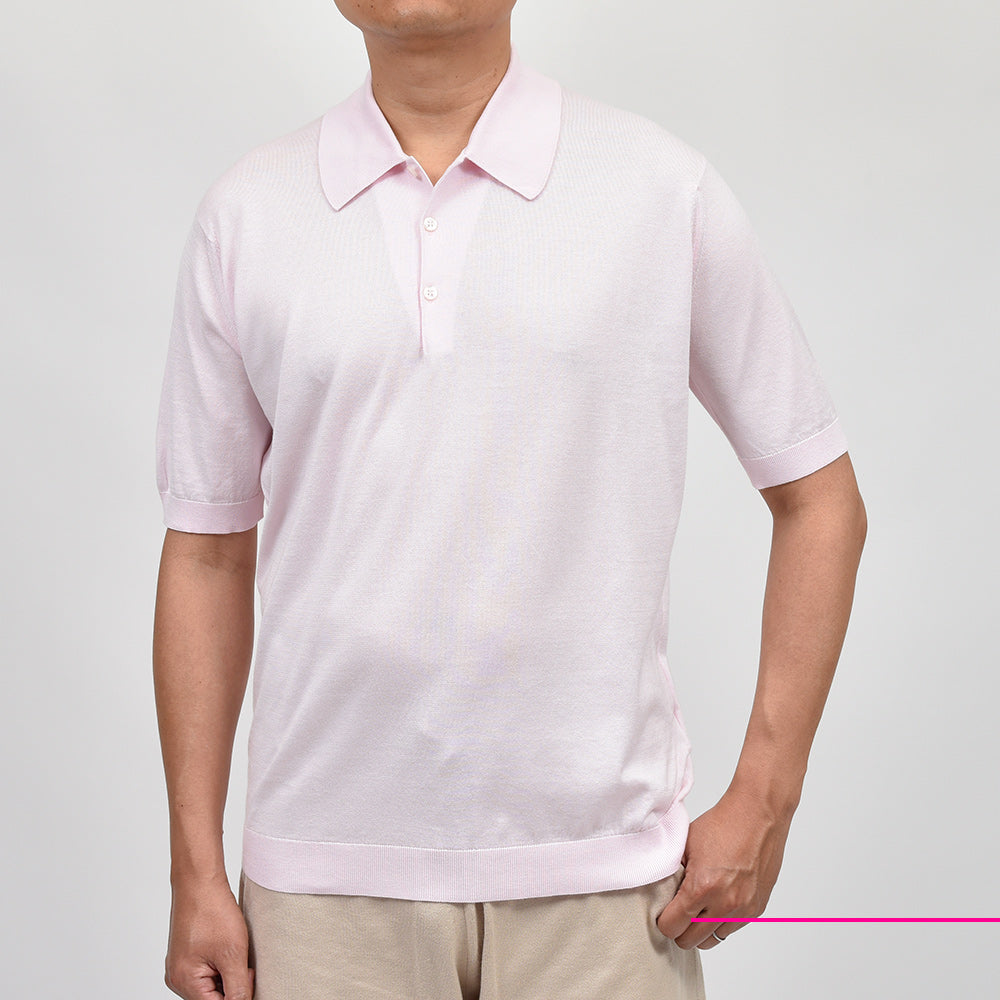 JOHN SMEDLEY ジョンスメドレー ISIS シーアイランドコットン 30ゲージ ニット ポロシャツ EASY FIT