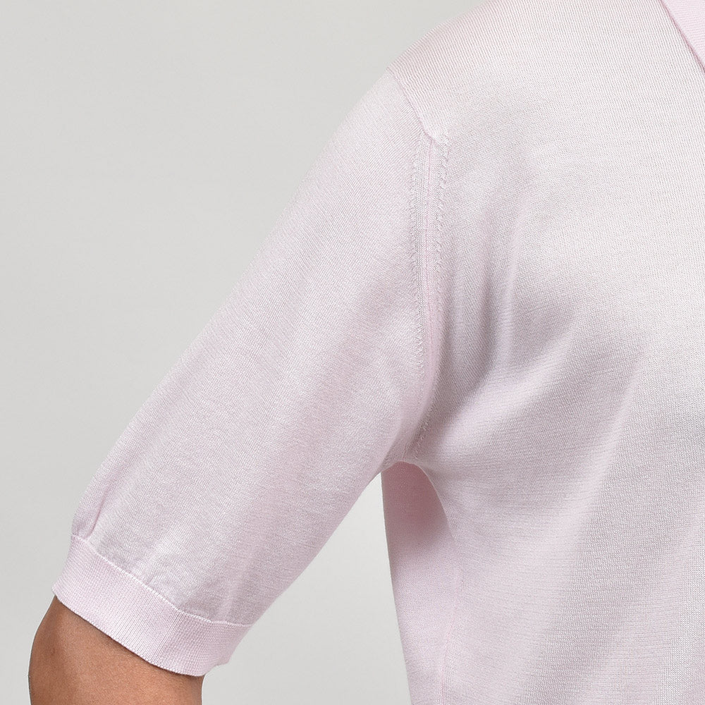 JOHN SMEDLEY ジョンスメドレー ISIS シーアイランドコットン 30ゲージ ニット ポロシャツ EASY FIT