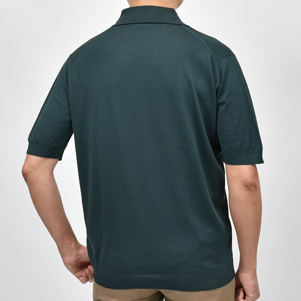 JOHN SMEDLEY ジョンスメドレー ISIS シーアイランドコットン 30ゲージ ニット ポロシャツ EASY FIT