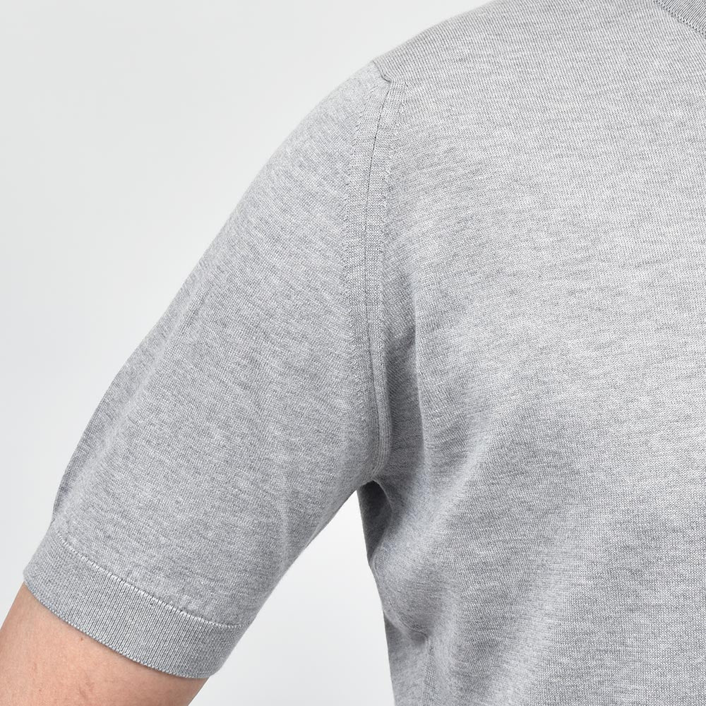 JOHN SMEDLEY ジョンスメドレー KEMPTON シーアイランドコットン 30ゲージ クルーネックニット EASY FIT