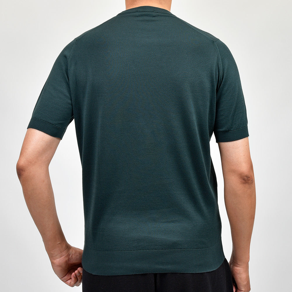 JOHN SMEDLEY ジョンスメドレー KEMPTON シーアイランドコットン 30ゲージ クルーネックニット EASY FIT