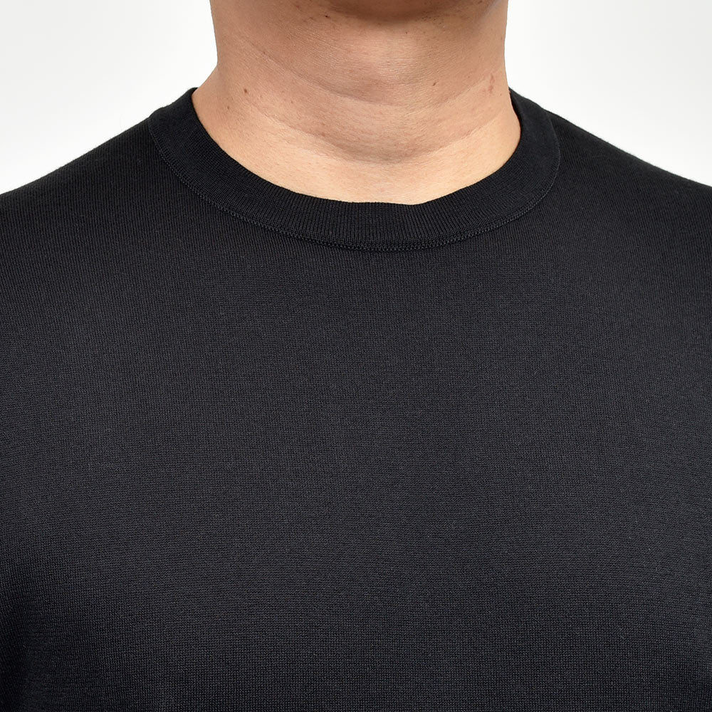JOHN SMEDLEY ジョンスメドレー S4676 シーアイランドコットン 30ゲージ クルーネック ニットTシャツ