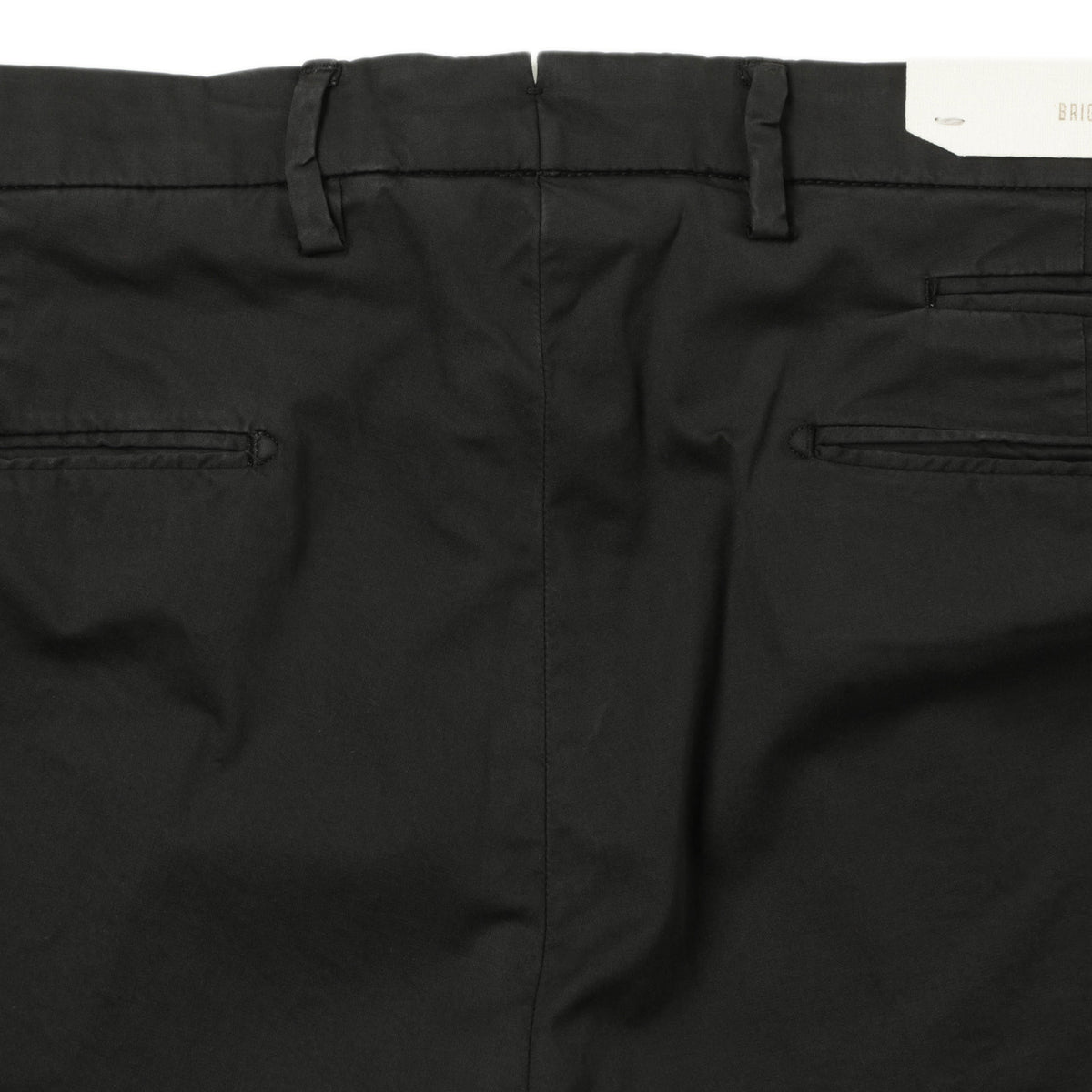 ブリリア 1949 / 1プリーツ ストレッチ スラックス パンツ/ SLIM FIT / BG07 325127 / 0010 ブラック
