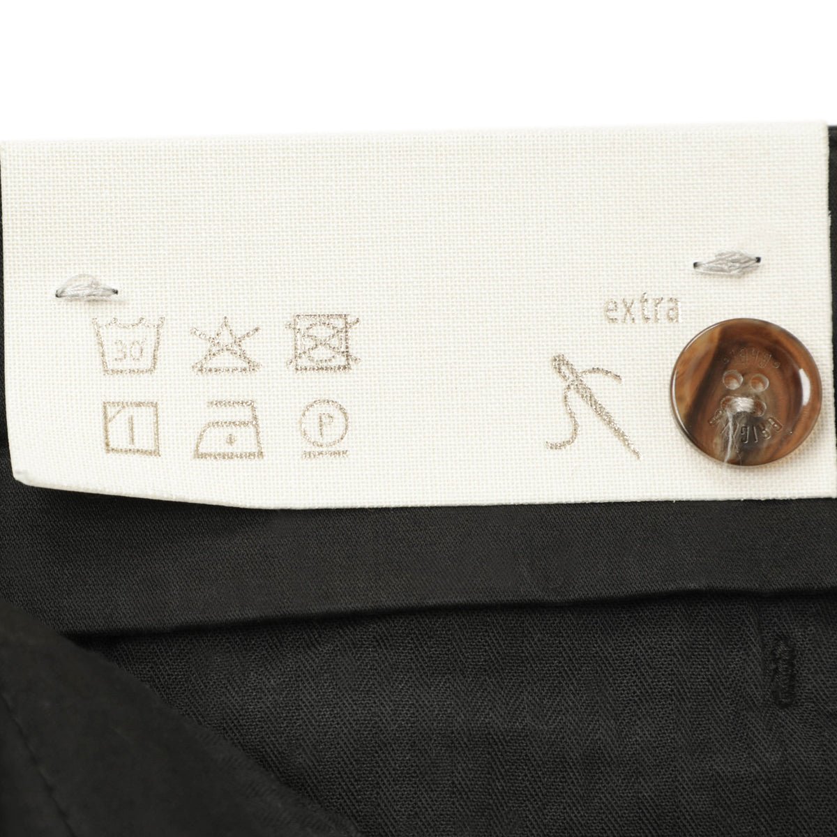ブリリア 1949 / 1プリーツ ストレッチ スラックス パンツ/ SLIM FIT / BG07 325127 / 0010 ブラック