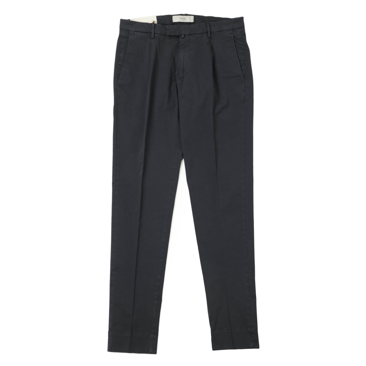 ブリリア 1949 / 1プリーツ ストレッチ スラックス パンツ/ SLIM FIT / BG07 325127 / 0011 ネイビー