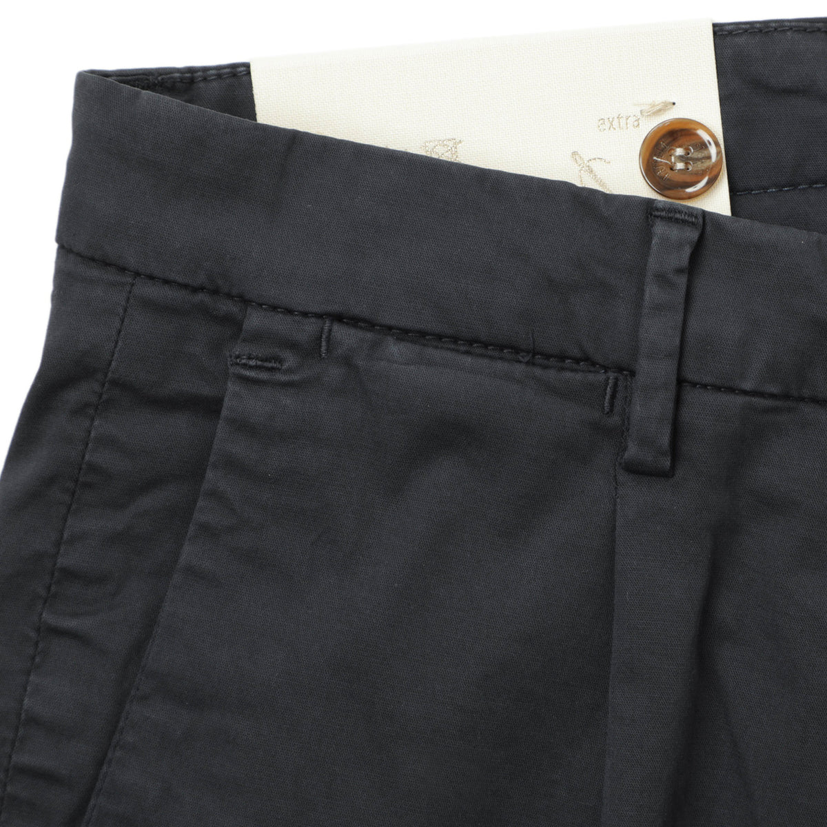 ブリリア 1949 / 1プリーツ ストレッチ スラックス パンツ/ SLIM FIT / BG07 325127 / 0011 ネイビー