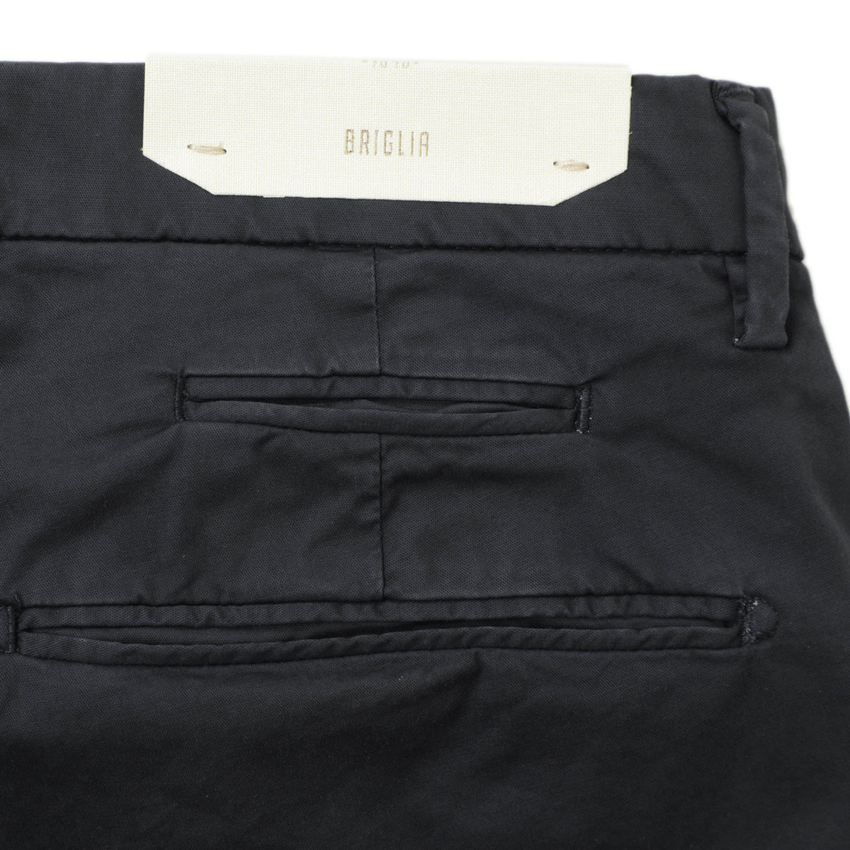 ブリリア 1949 / 1プリーツ ストレッチ スラックス パンツ/ SLIM FIT / BG07 325127 / 0011 ネイビー