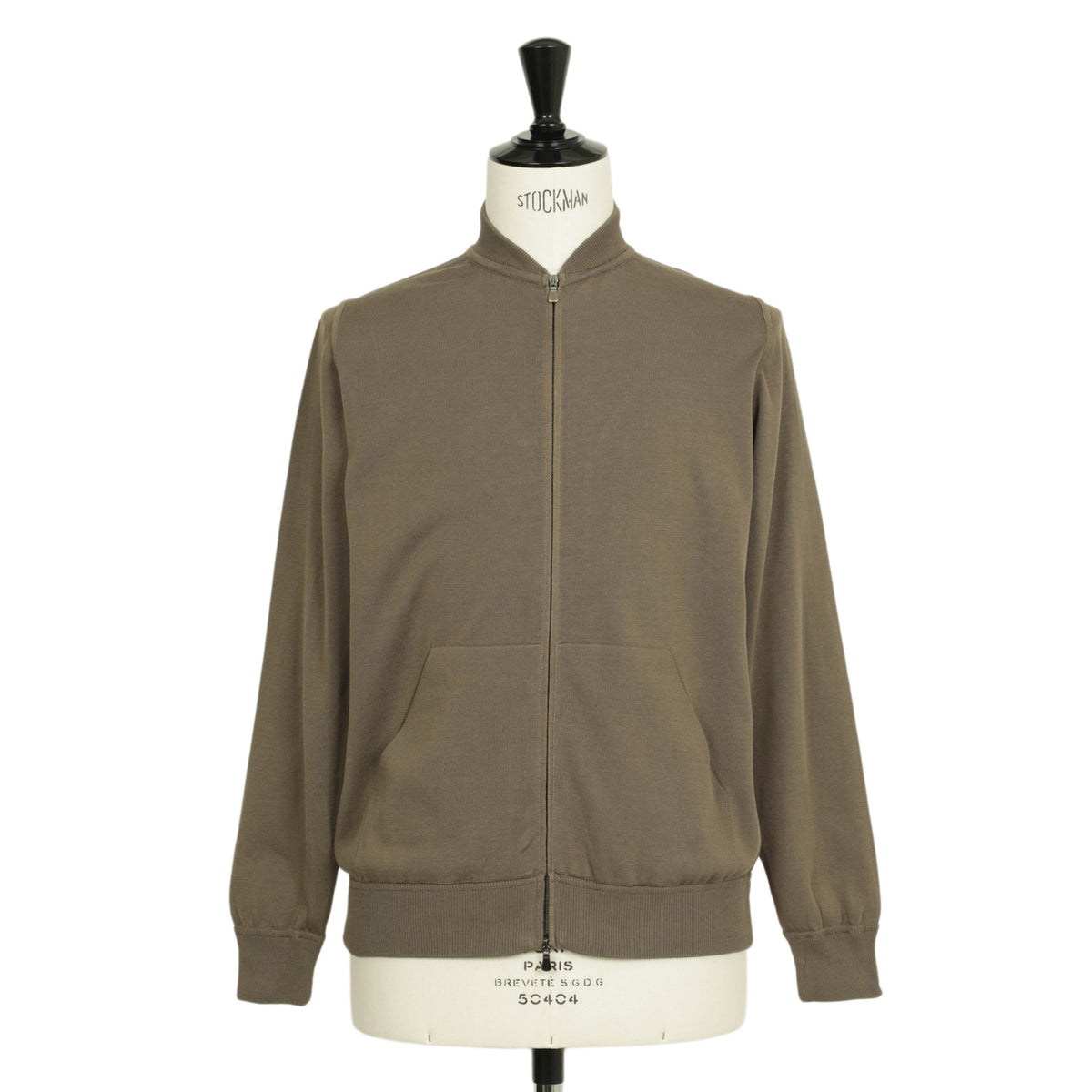 フィリッポ デ ローレンティス / コットン ボンバー ニットジャケット / CrepeCotton / 5110-BZ1ML2AT11 / カーキ