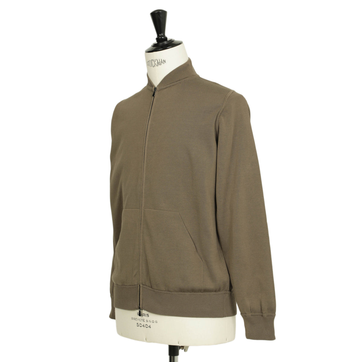 フィリッポ デ ローレンティス / コットン ボンバー ニットジャケット / CrepeCotton / 5110-BZ1ML2AT11 / カーキ