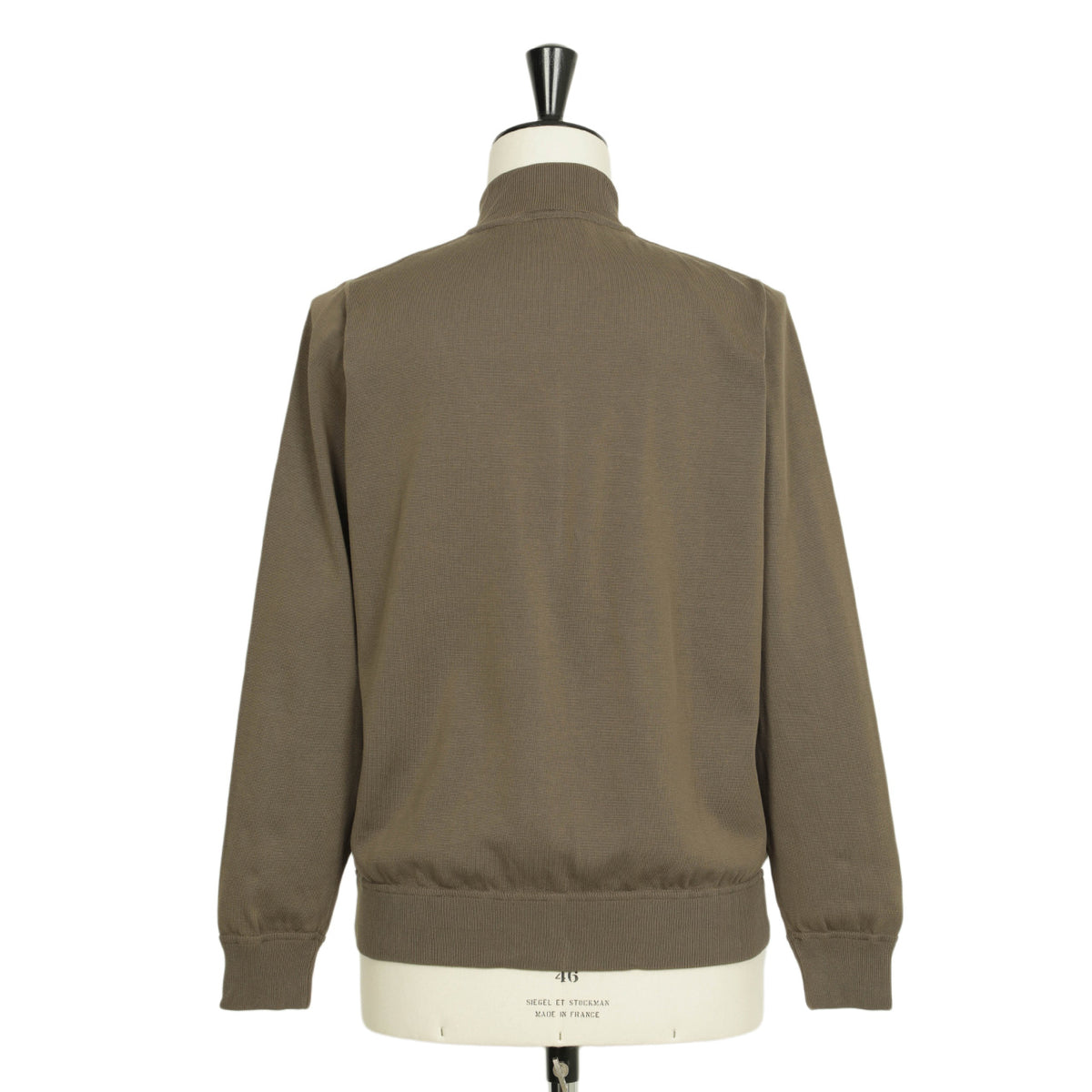 フィリッポ デ ローレンティス / コットン ボンバー ニットジャケット / CrepeCotton / 5110-BZ1ML2AT11 / カーキ