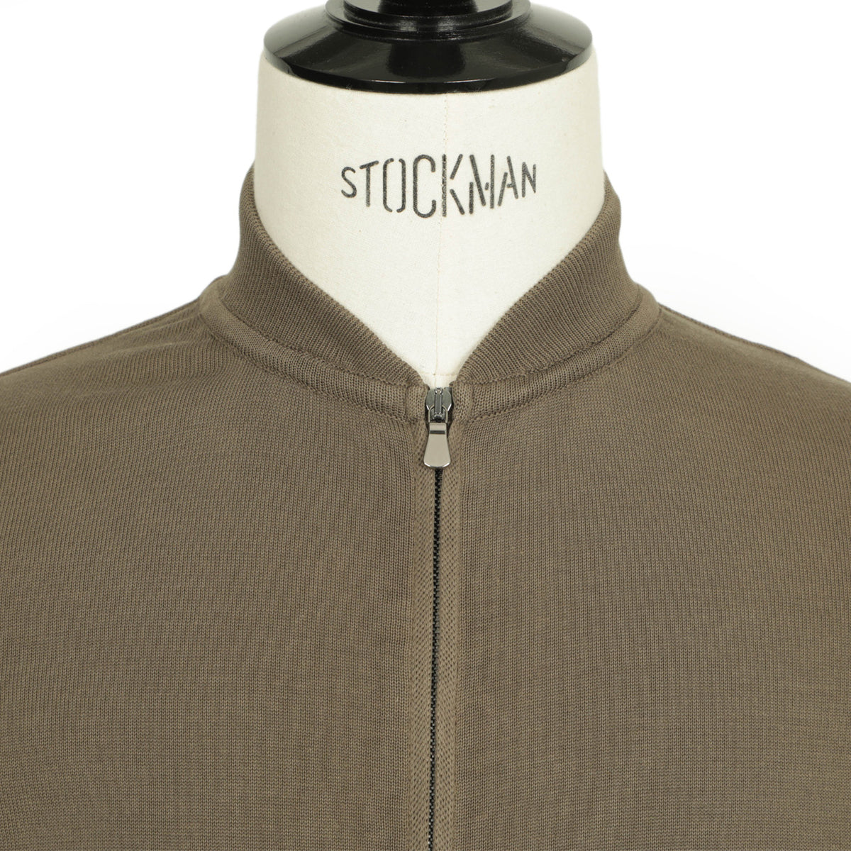 フィリッポ デ ローレンティス / コットン ボンバー ニットジャケット / CrepeCotton / 5110-BZ1ML2AT11 / カーキ