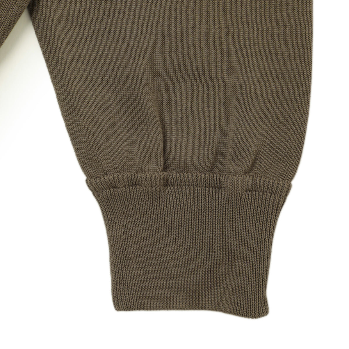 フィリッポ デ ローレンティス / コットン ボンバー ニットジャケット / CrepeCotton / 5110-BZ1ML2AT11 / カーキ