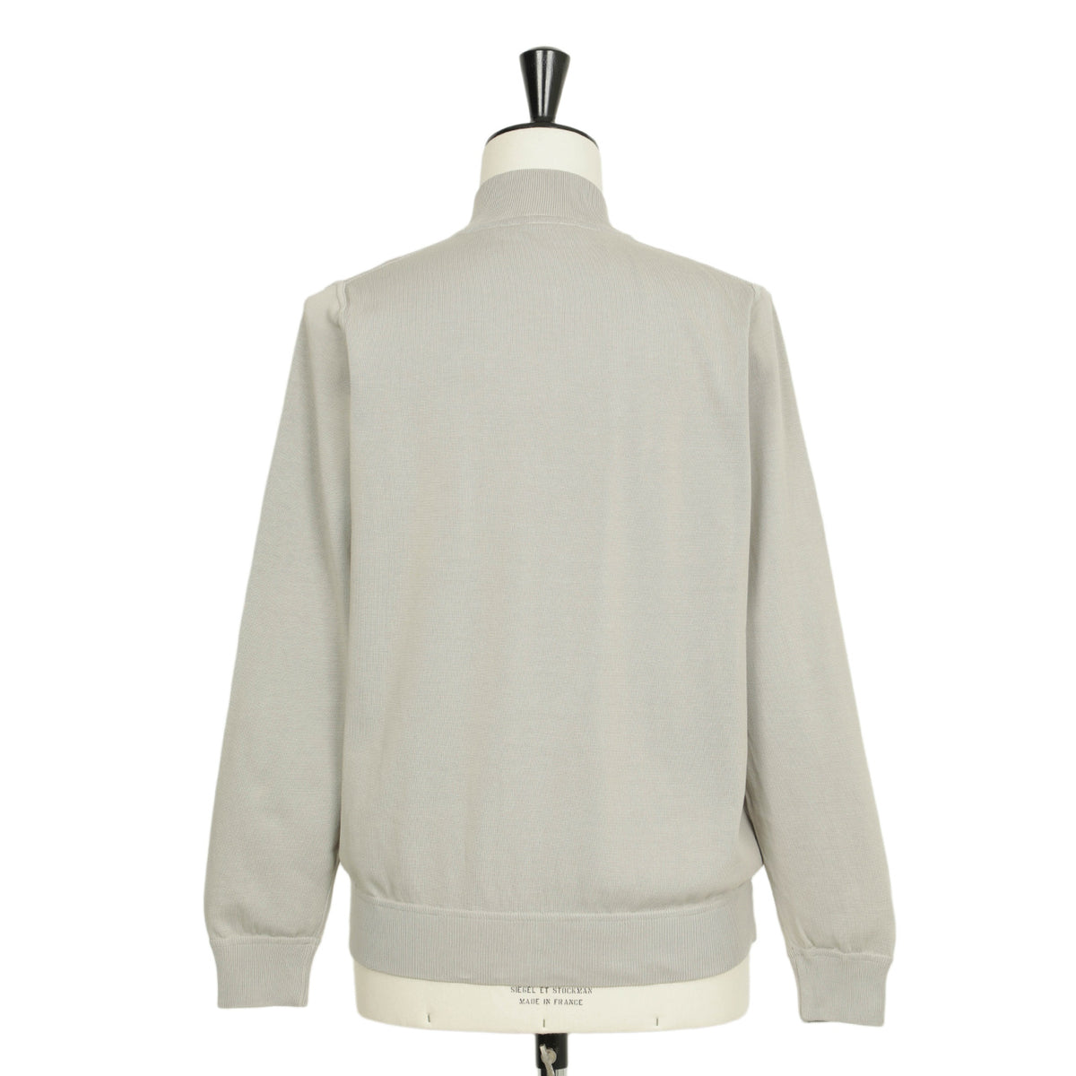 フィリッポ デ ローレンティス / コットン ボンバー ニットジャケット / CrepeCotton / 5110-BZ1ML2AT11 / ライトグレー