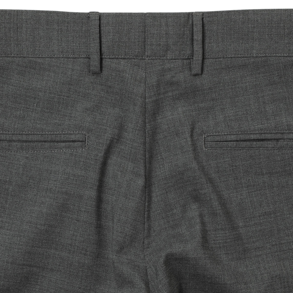 ジャブスアルキヴィオ / 永久クリース ウール ポリエステル ストレッチパンツ / MASACCIO / A6401 / 42 ミディアムグレー