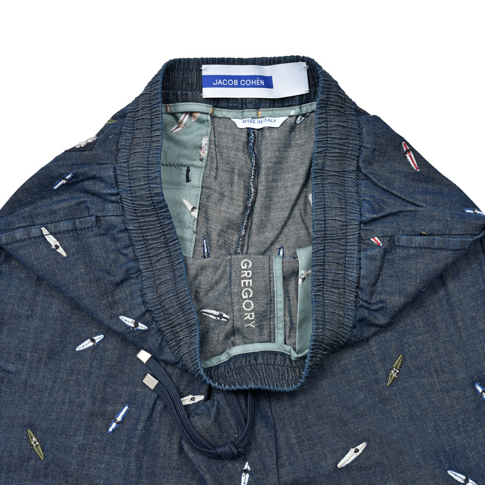 JACOB COHEN(ヤコブコーエン) Sports Collection GREGORYグレゴリー コットンストレッチリラックスフィットデニムショーツ 226-31563