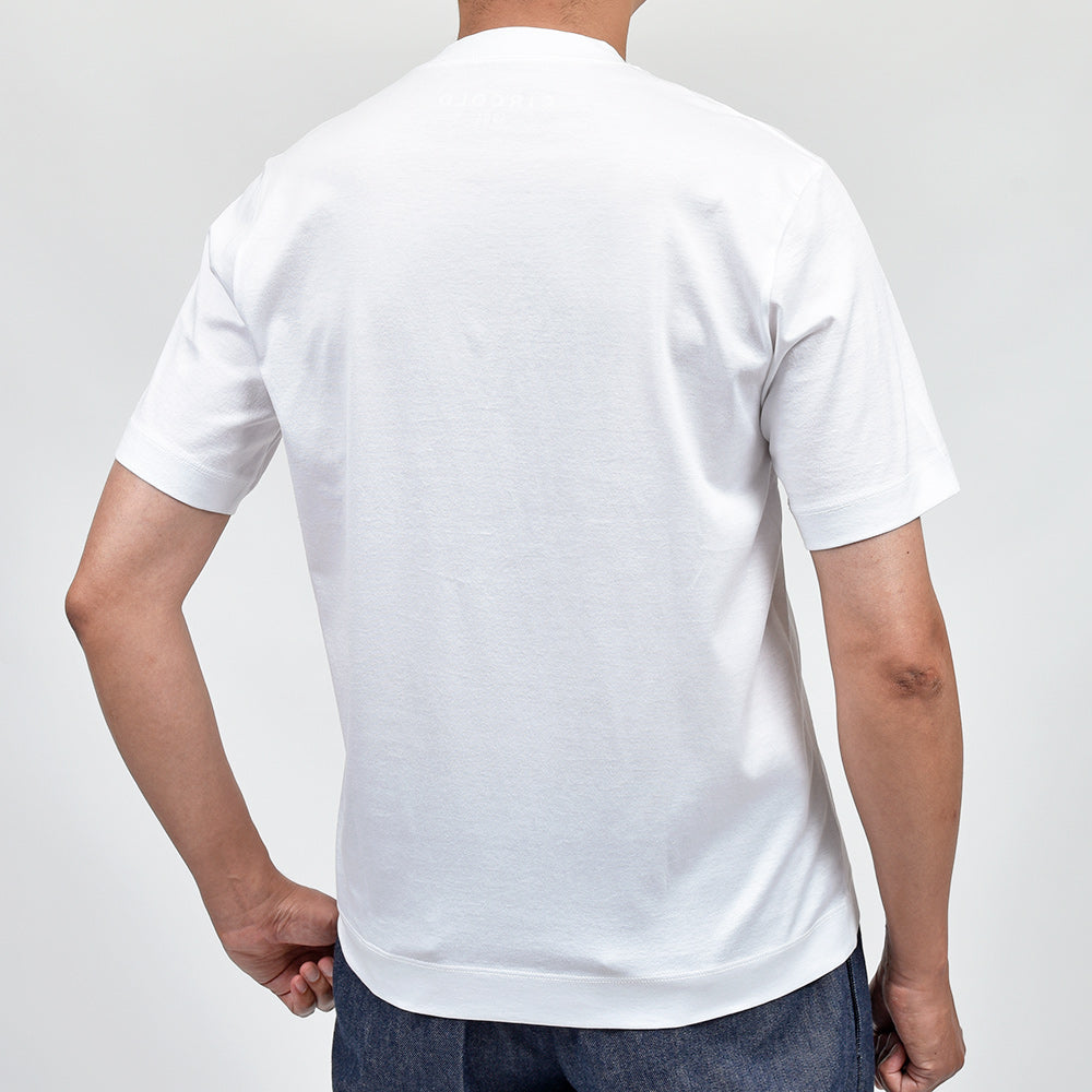 CIRCOLO 1901 チルコロ 1901 コットン ジャージー ポケT クルーネック カットソー