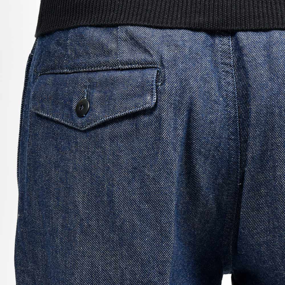 PT TORINO DENIM ピーティートリノデニム コットン ウォッシュド 1プリーツ デニムチノパンツ METAL/CHINO FIT/OA5220