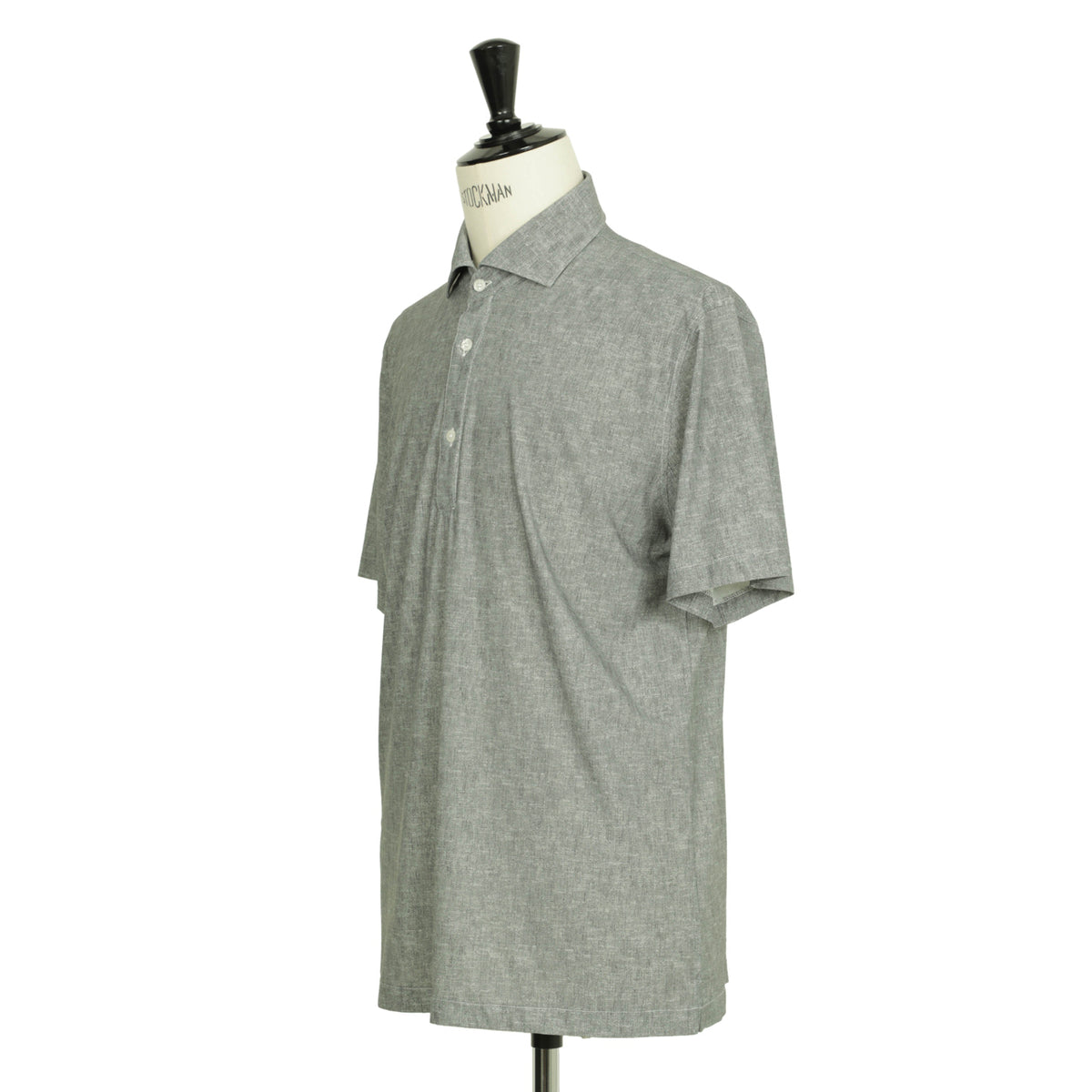 オリアン / ポロシャツ 半袖 セミワイドカラー / ナイロン ストレッチ / MPOLOI UT34 / Functional Garment / BR / メランジグレー