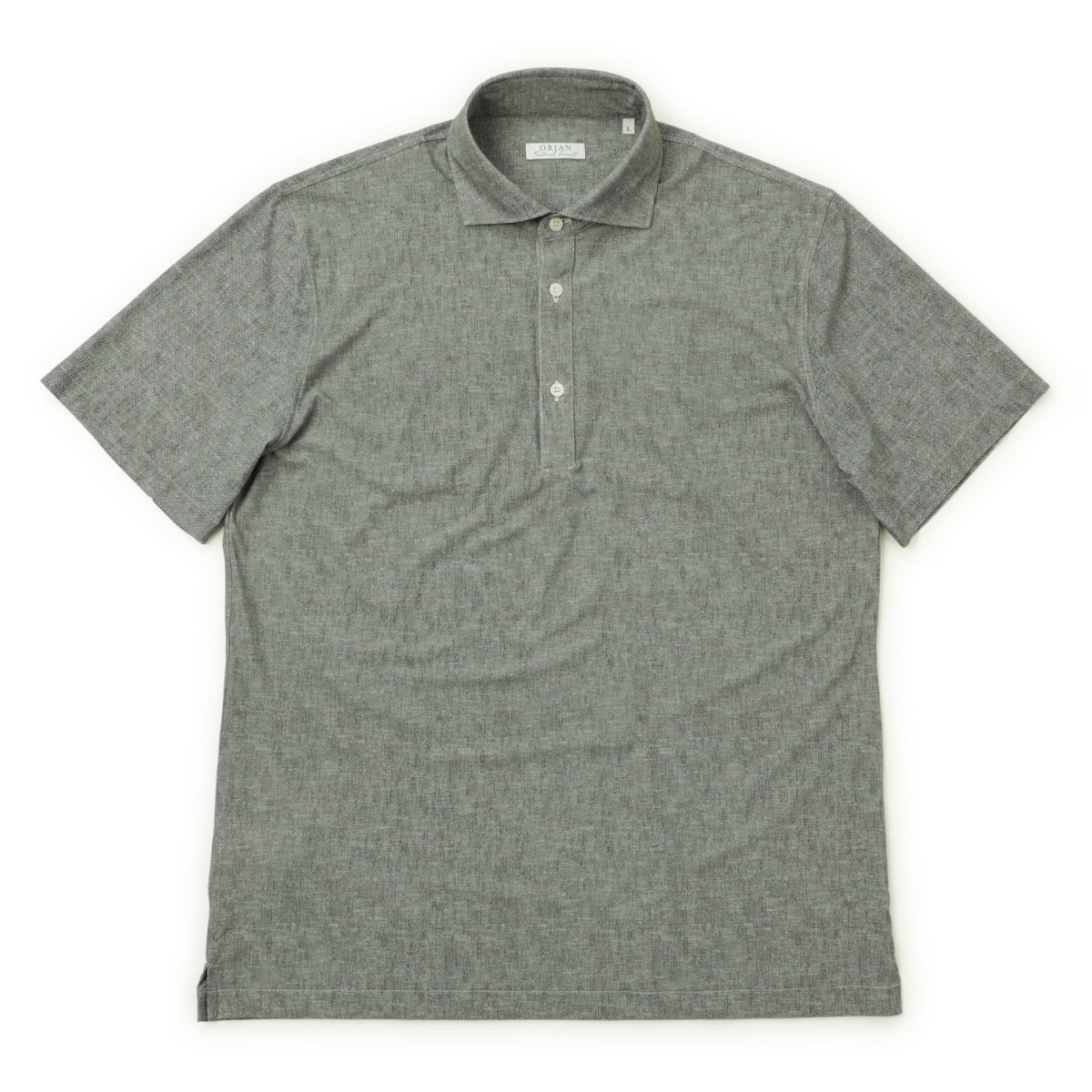 オリアン / ポロシャツ 半袖 セミワイドカラー / ナイロン ストレッチ / MPOLOI UT34 / Functional Garment / BR / メランジグレー
