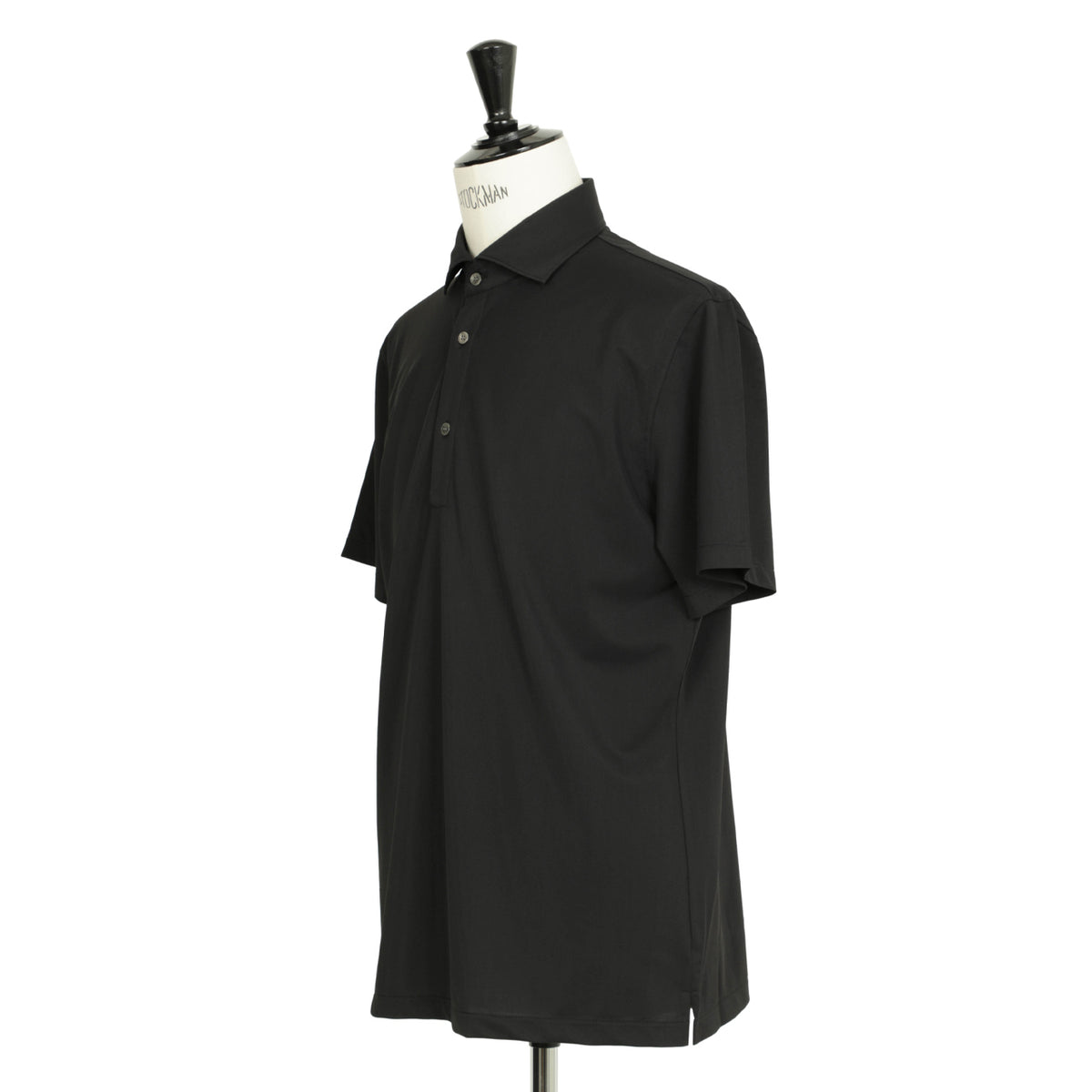 オリアン / ポロシャツ 半袖 セミワイドカラー / ナイロン ストレッチ / MPOLOI UT36 / Functional Garment / BK / ブラック
