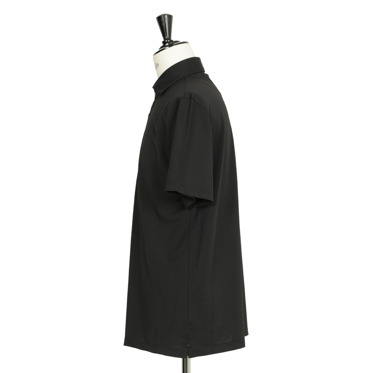 オリアン / ポロシャツ 半袖 セミワイドカラー / ナイロン ストレッチ / MPOLOI UT36 / Functional Garment / BK / ブラック