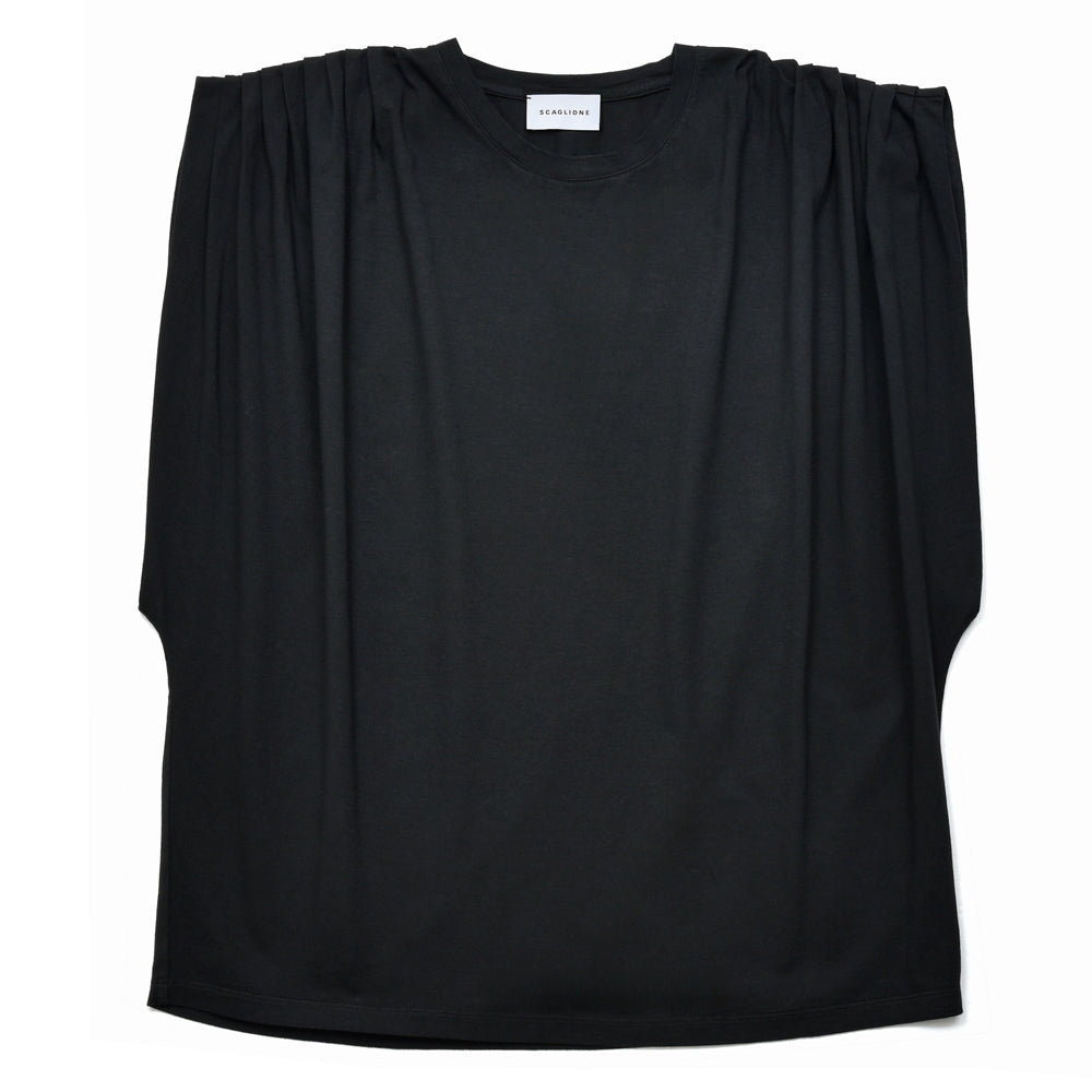 SCAGLIONE(スカリオーネ)DPJ139 ノースリーブラッフル T