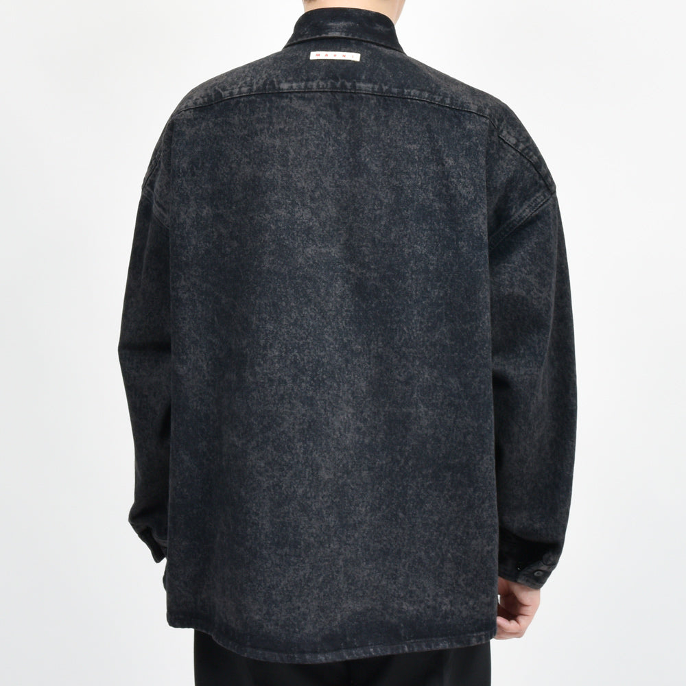 MARNI(マルニ) マーブルデニムオーバーシャツ CUJU0061A2 USCV35
