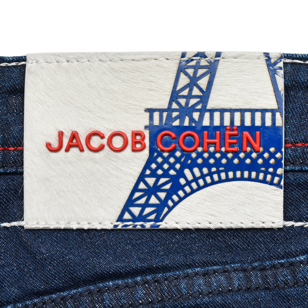 JACOB COHEN(ヤコブコーエン) BARDバード PREMIUM EDITION ウォッシュドコットンストレッチテーパードフィットデニム 226-22558