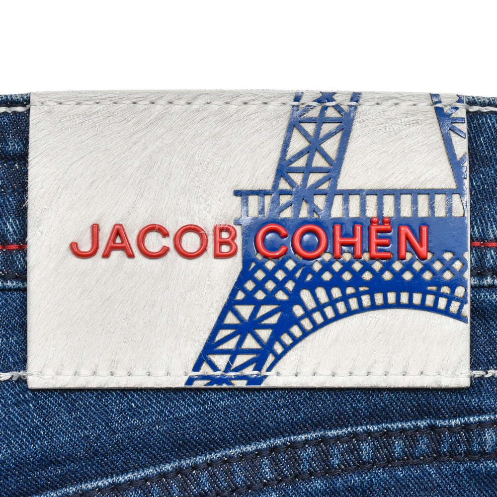 JACOB COHEN(ヤコブコーエン) BARDバード PREMIUM EDITION ウォッシュドコットンストレッチテーパードフィットデニム 226-22559