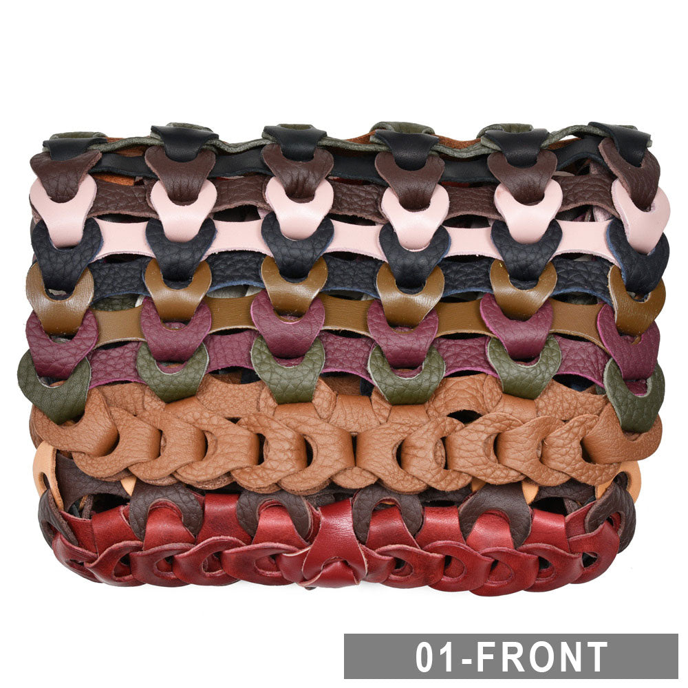 il micio(イル ミーチョ) イントレチャートレザーミニクラッチバッグ B-77 CLUTCH BAG S SDGS