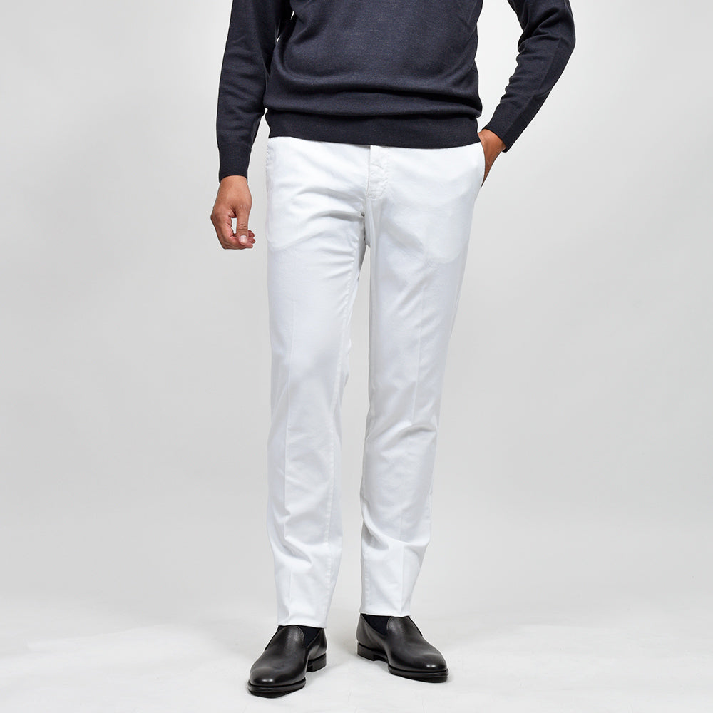 PT TORINO(ピーティー トリノ) 4シーズンストレッチコットン ノープリーツパンツ SUPERSLIM FIT/NK03