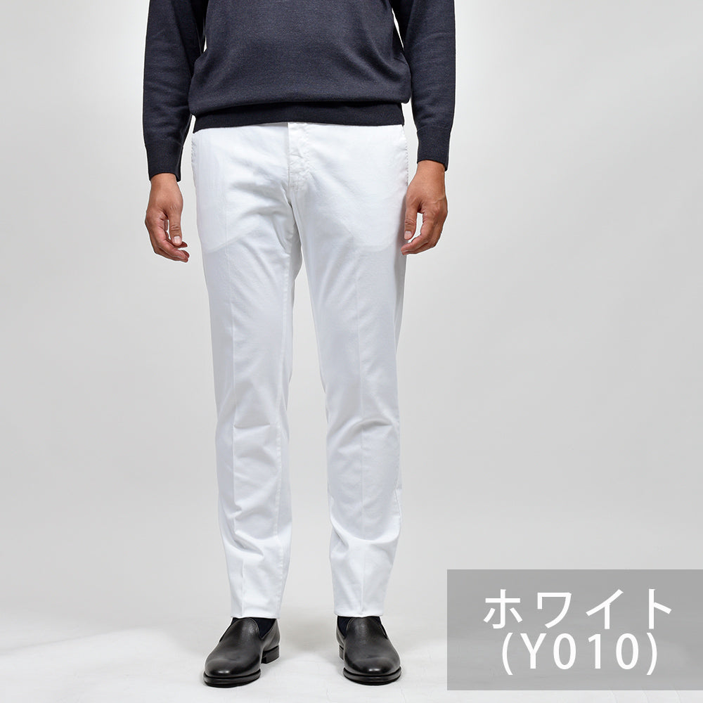 PT TORINO(ピーティー トリノ) 4シーズンストレッチコットン ノープリーツパンツ SUPERSLIM FIT/NK03