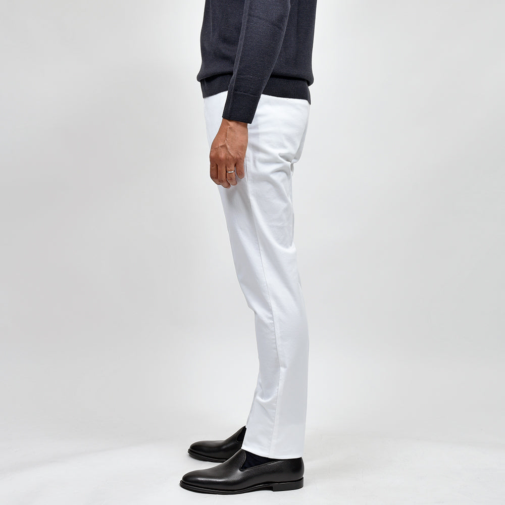 PT TORINO(ピーティー トリノ) 4シーズンストレッチコットン ノープリーツパンツ SUPERSLIM FIT/NK03