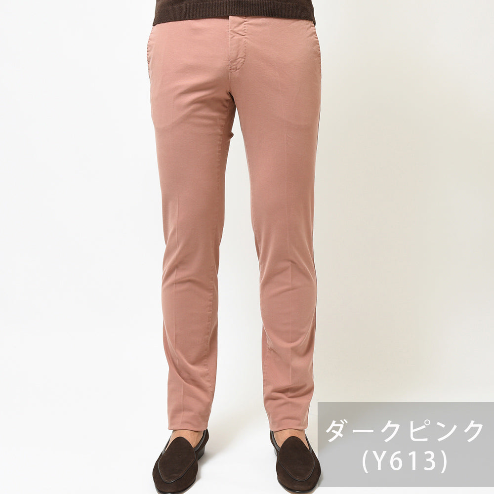 PT TORINO(ピーティー トリノ) 4シーズンストレッチコットン ノープリーツパンツ SUPERSLIM FIT/NK03