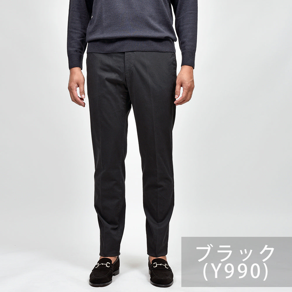 PT TORINO(ピーティー トリノ) 4シーズンストレッチコットン ノープリーツパンツ SUPERSLIM FIT/NK03