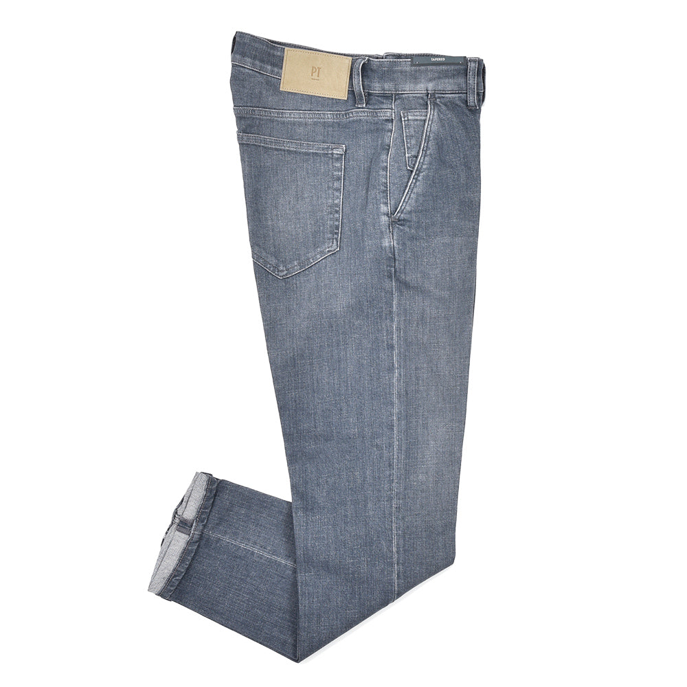 PT TORINO DENIM(ピーティートリノデニム) INDIE コットンストレッチ デニムスラックス/CA5710