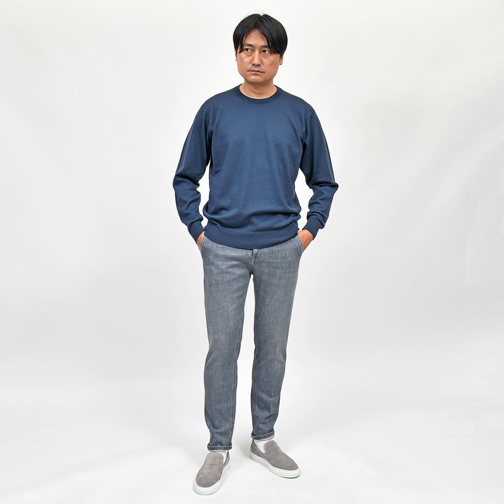 PT TORINO DENIM(ピーティートリノデニム) INDIE コットンストレッチ デニムスラックス/CA5710