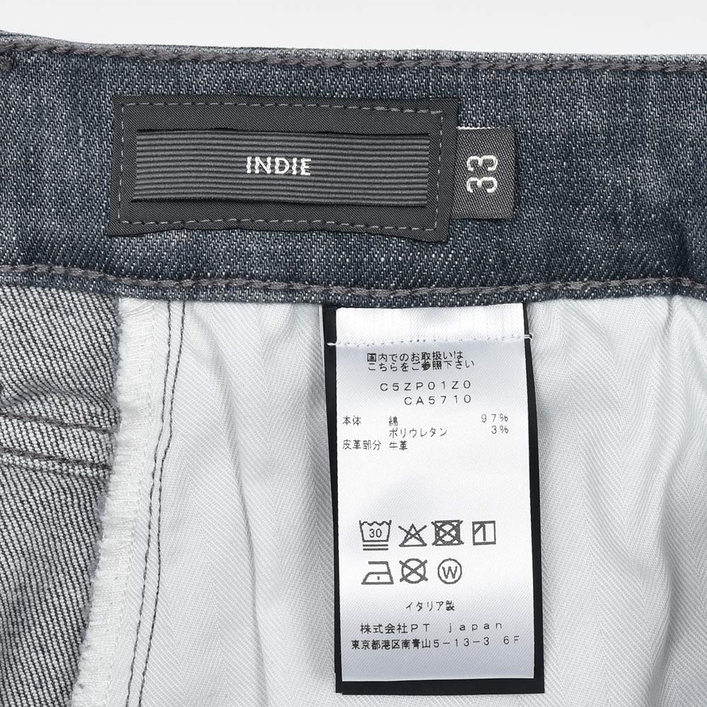 PT TORINO DENIM(ピーティートリノデニム) INDIE コットンストレッチ デニムスラックス/CA5710
