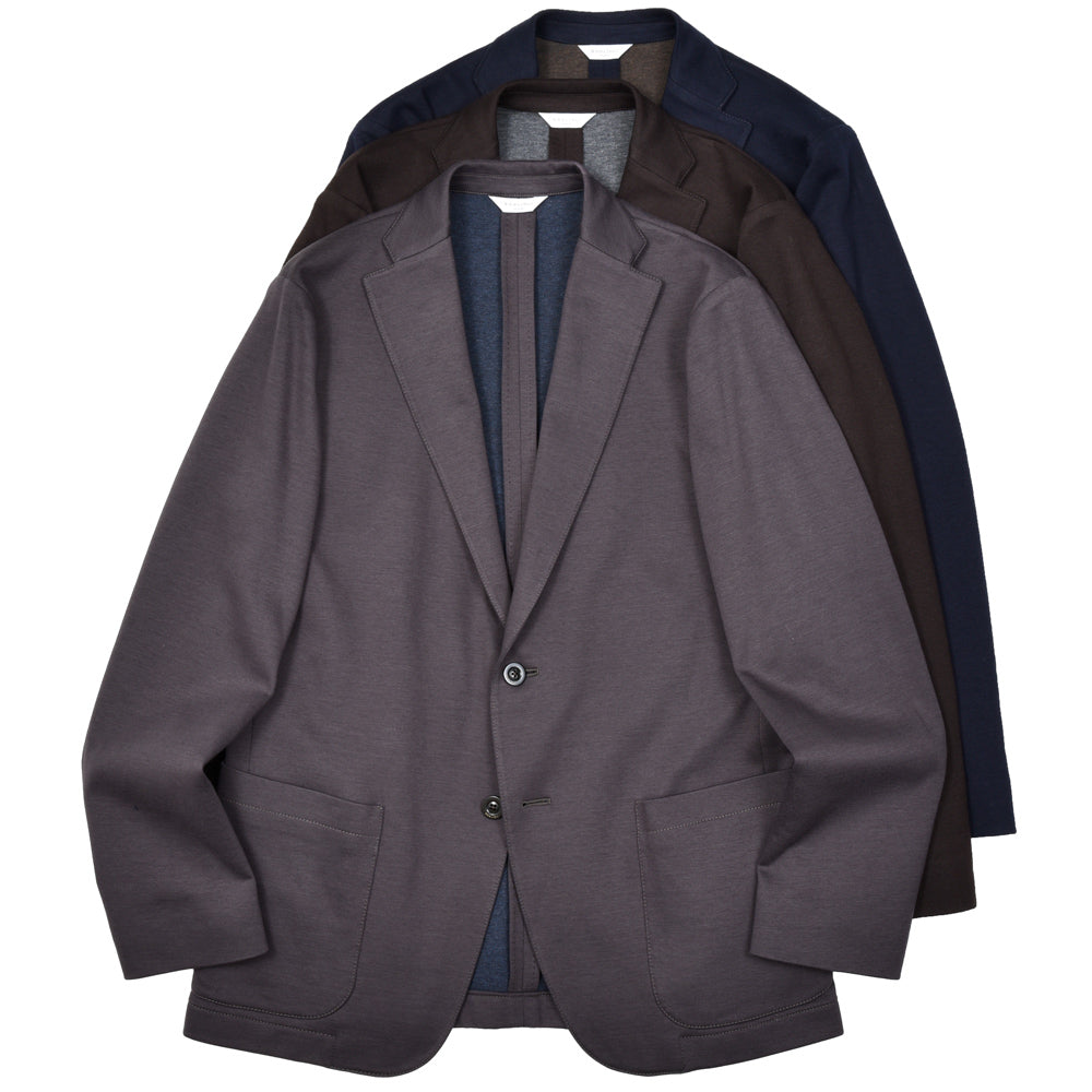 BOGLIOLI(ボリオリ) EMPTY JACKETエンプティジャケット コットンダブルジャージ2Bジャケット 0G0166/FB5016