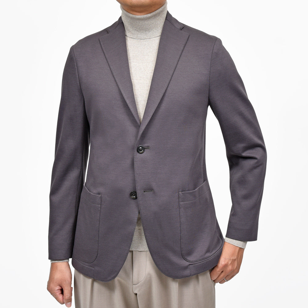 BOGLIOLI(ボリオリ) EMPTY JACKETエンプティジャケット コットンダブルジャージ2Bジャケット 0G0166/FB5016