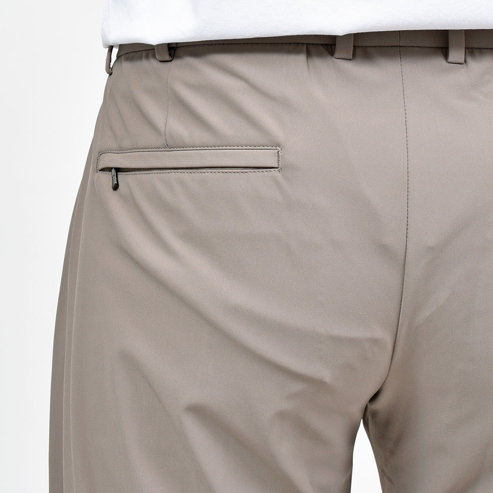 PT TORINO(ピーティー トリノ) ACTIVE ナイロンストレッチ ノープリーツパンツ EPSILON BACK ZIP/EJ04