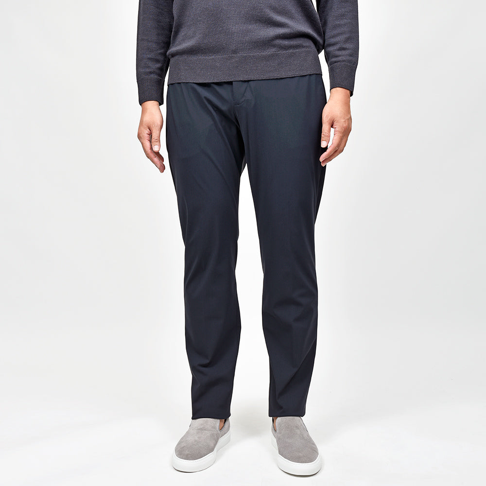 PT TORINO(ピーティー トリノ) ACTIVE ナイロンストレッチ ノープリーツパンツ EPSILON BACK ZIP/EJ04