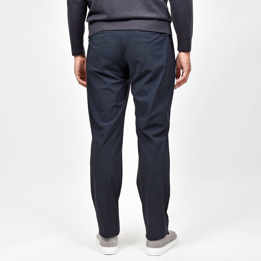 PT TORINO(ピーティー トリノ) ACTIVE ナイロンストレッチ ノープリーツパンツ EPSILON BACK ZIP/EJ04