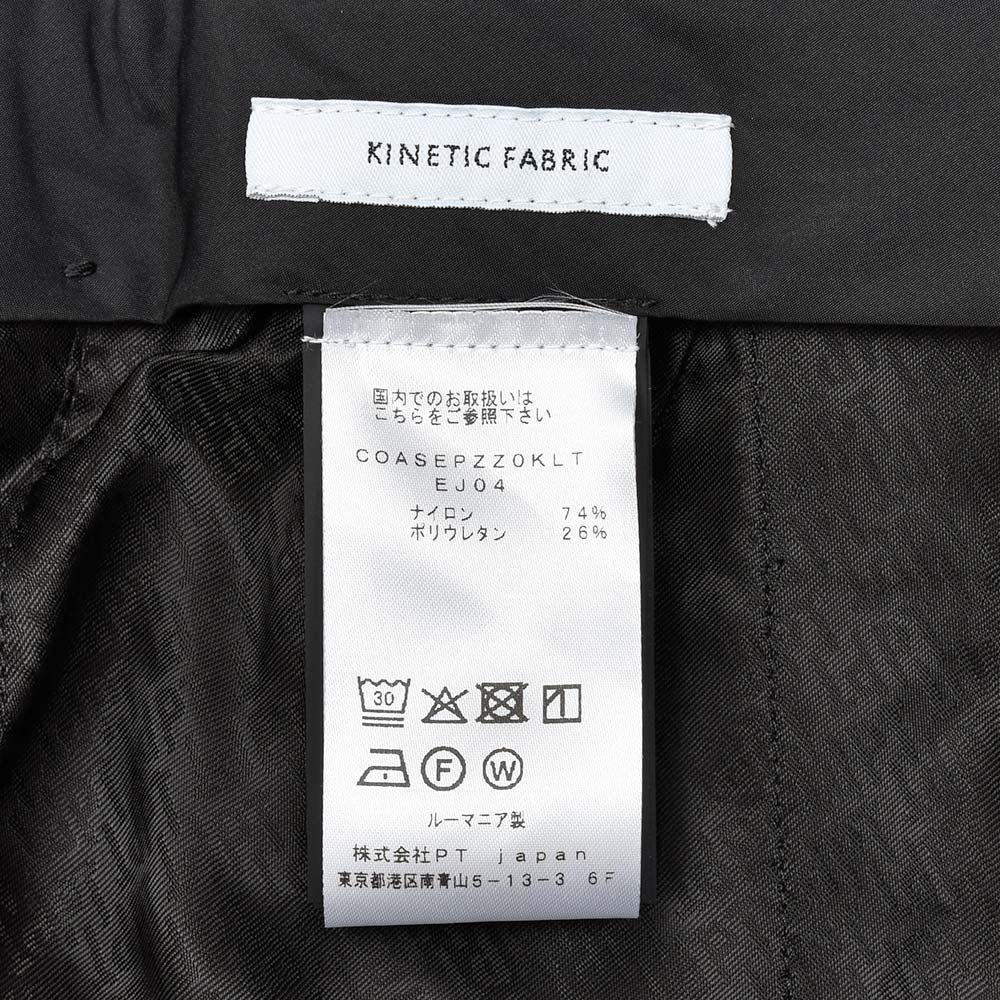 PT TORINO(ピーティー トリノ) ACTIVE ナイロンストレッチ ノープリーツパンツ EPSILON BACK ZIP/EJ04