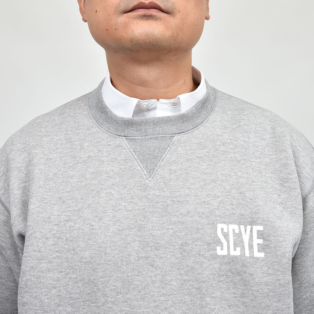 SCYE BASICS(サイベーシックス) フリースバックジャージースウェット