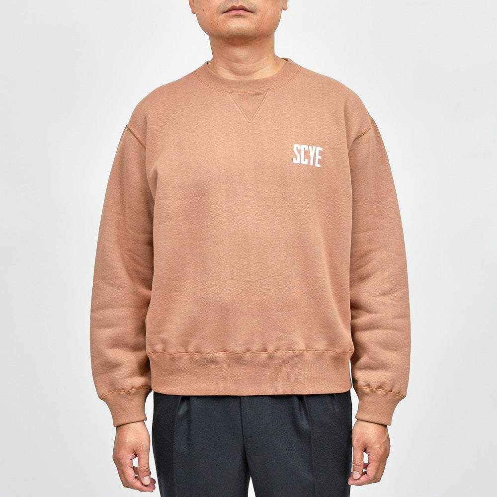 SCYE BASICS(サイベーシックス) フリースバックジャージースウェット