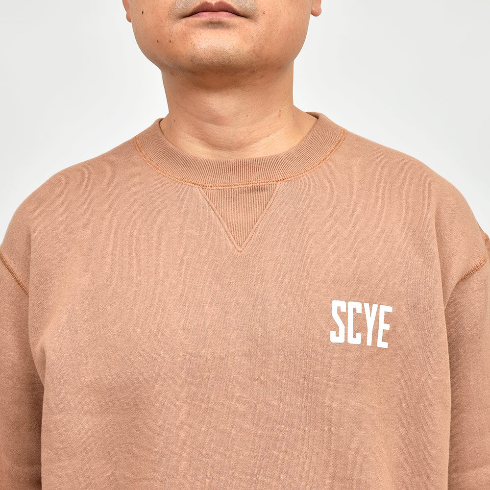 SCYE BASICS(サイベーシックス) フリースバックジャージースウェット